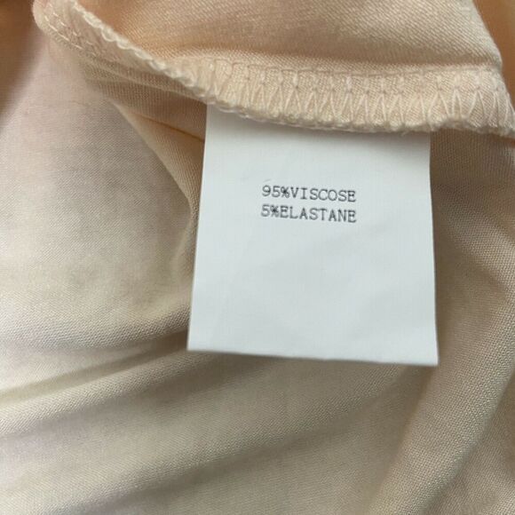 AmyLynn Camisole Chemise Nightgown Peach Beige Size Medium - Picture 4 of 8